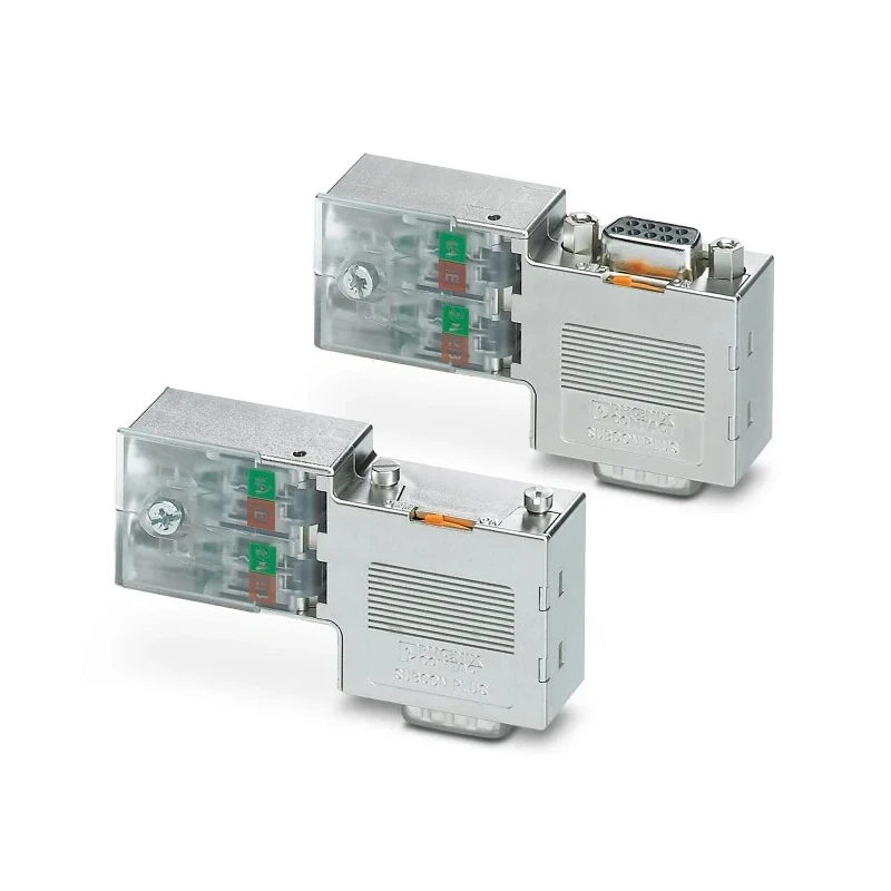 Phoenix Contact SUBCON-PLUS-PROFIB/90/IDC 9 Way Right Angle Cable D-Sub Connector Male 5.0V 100mA 2313672