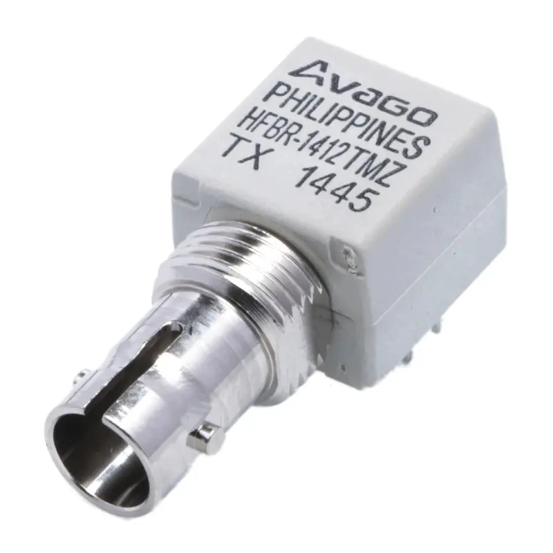 Broadcom 5 MBd Fibre Optic Transmitter 820 nm ST Connector 10.2 mm Height, 12.7 mm Width, 27.2 mm Length HFBR-1412TMZ