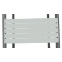 RS PRO Grey Steel 2U 483 mm 9mm Rack Panel 802-0229