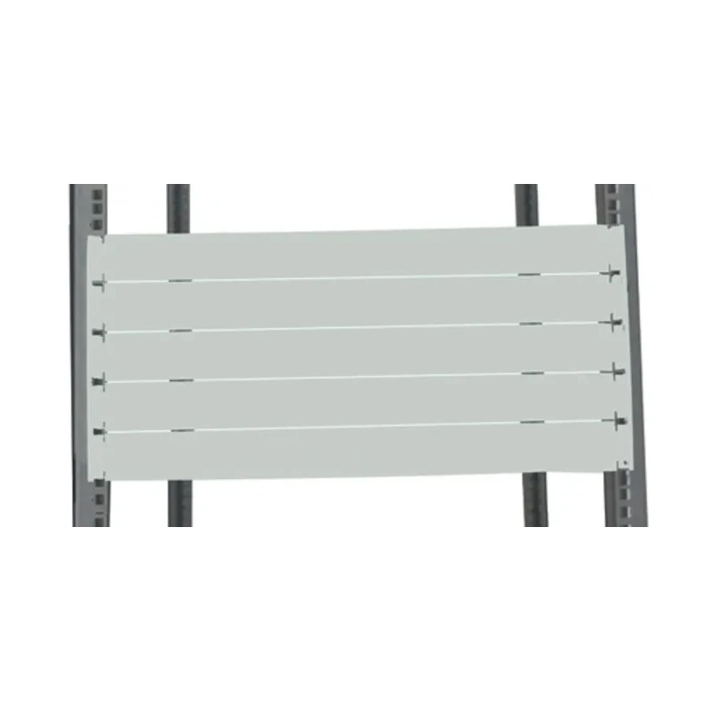 RS PRO Grey Steel 2U 483 mm 9mm Rack Panel 802-0229