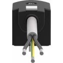 Festo Plug Connector for Pneumatic Valves with LED Switching Position Indicator 5m Cable Length KMF-1-24DC-5-LED