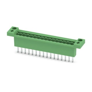 Phoenix Contact Pluggable Terminal Block 16-Contact 5 mm Pitch 1 Row 12A 320V DFK-MSTB 2.5/16-G 0707235