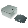 Rittal KX Series Sheet Steel Wall Box IP66 Protection, 200 mm x 200 mm x 120 mm IP66