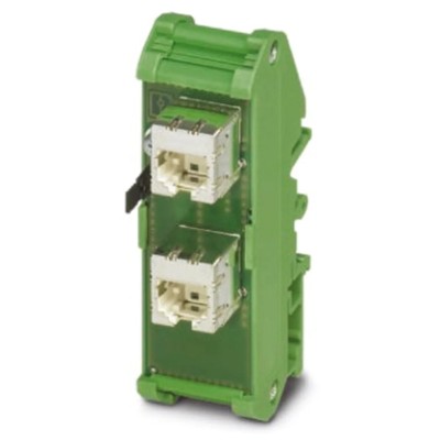 Phoenix Contact RJ45 Series DIN Rail Mount Patch Panel with IP20 Protection RJ45