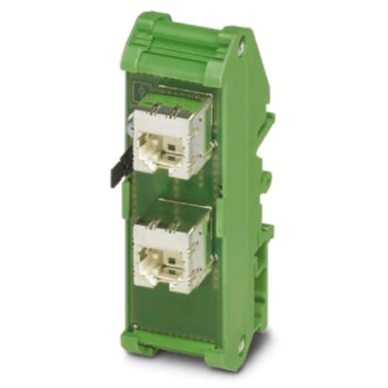 Phoenix Contact RJ45 Series DIN Rail Mount Patch Panel with IP20 Protection RJ45