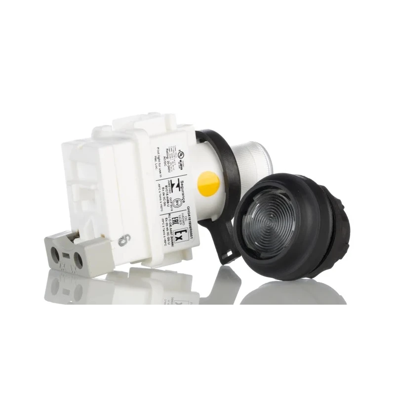 Eaton Panel Mount LED Pilot Light 30 mm Cutout, 250 V AC/DC, IP66, Round, Plastic Body GHG4188170R0051
