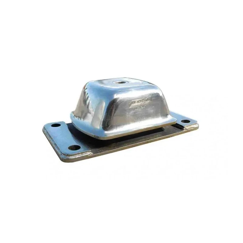 Trelleborg Rectangular M16 Marine Anti-Vibration Mount with 210 kg Compression Load, 76 mm Outside Diameter, 49 mm 10-00546