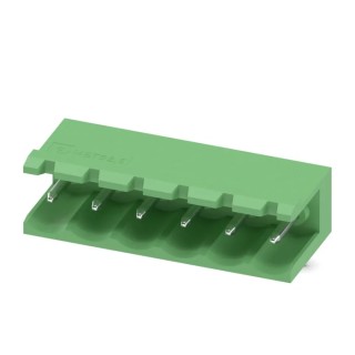 Phoenix Contact COMBICON MSTB Series Pluggable Terminal Block, 6-Contact, 5 mm Pitch, 1 Row, 320V, 12A, Polyamide 1754517