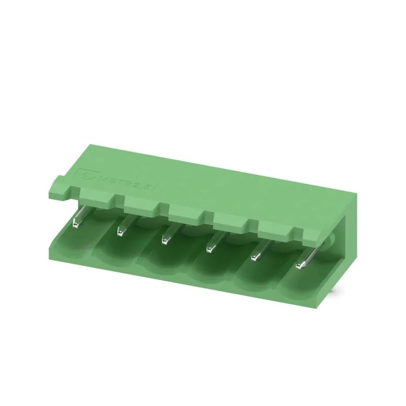 Phoenix Contact COMBICON MSTB Series Pluggable Terminal Block, 6-Contact, 5 mm Pitch, 1 Row, 320V, 12A, Polyamide 1754517