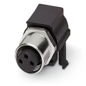 Phoenix Contact Circular Connector Panel Mount M8 Socket Female 3 Contacts 4A IP67 SACC Series 1524788