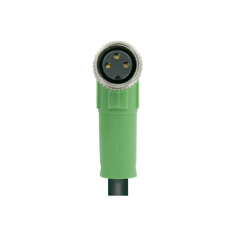 Phoenix Contact Sensor Actuator Cable SAC-3P- 3.0-PUR/M 8FR, Female 3 Way Right Angle to 3 Way Unterminated, 3 m 1669741