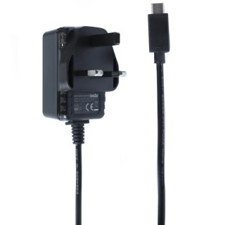 Okdo Raspberry Pi Power Supply USB Type C with UK Plug, 5V 3A 15W, 1.5m Cable FJOS2003011