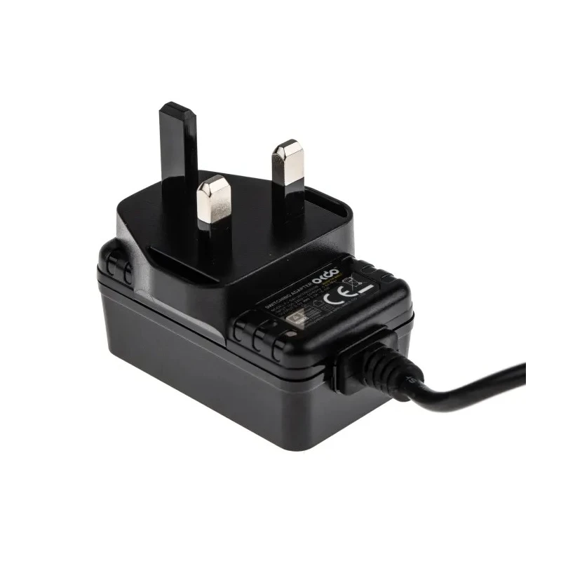 Okdo Raspberry Pi Power Supply USB Type C with UK Plug, 5V 3A 15W, 1.5m Cable FJOS2003011