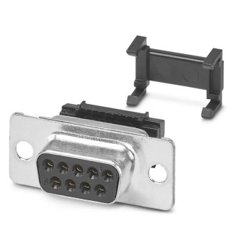 Phoenix Contact 9 Way Straight Panel Mount D-Sub Connector VS-09-BU-DSUB-FK 1688829
