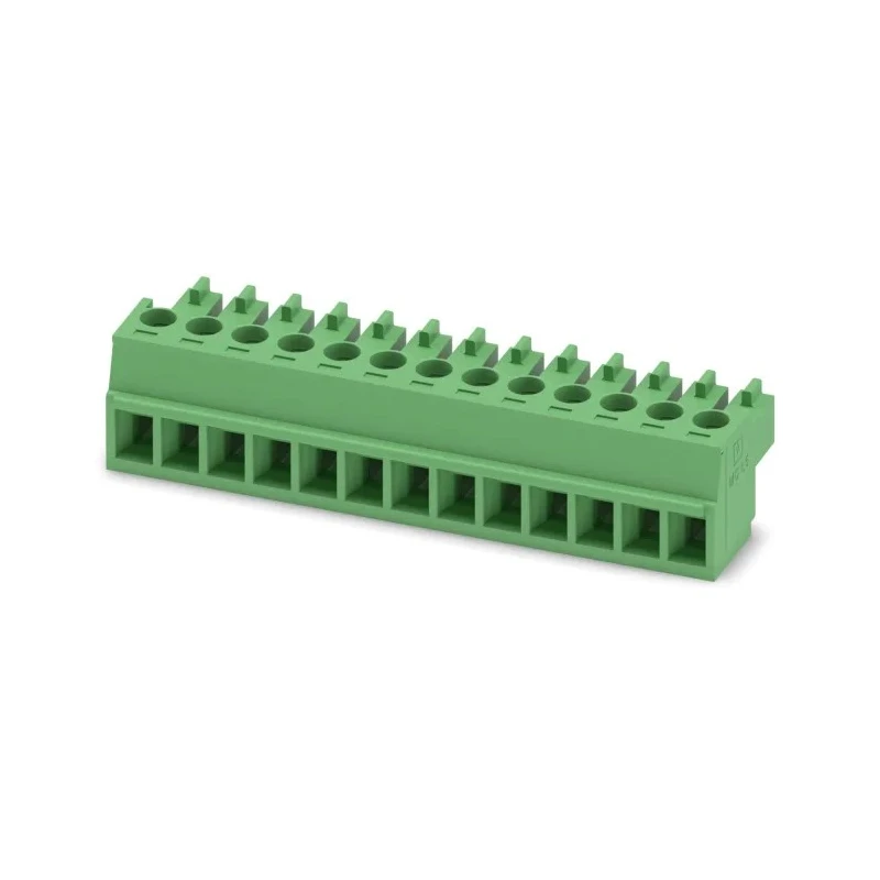 Phoenix Contact MC 1.5/13-ST-3.81 Pluggable Terminal Block, 13-Contact, 3.81 mm Pitch, 8A Current, Polyamide 1803688