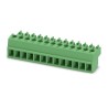 Phoenix Contact MC 1.5/13-ST-3.81 Pluggable Terminal Block, 13-Contact, 3.81 mm Pitch, 8A Current, Polyamide 1803688