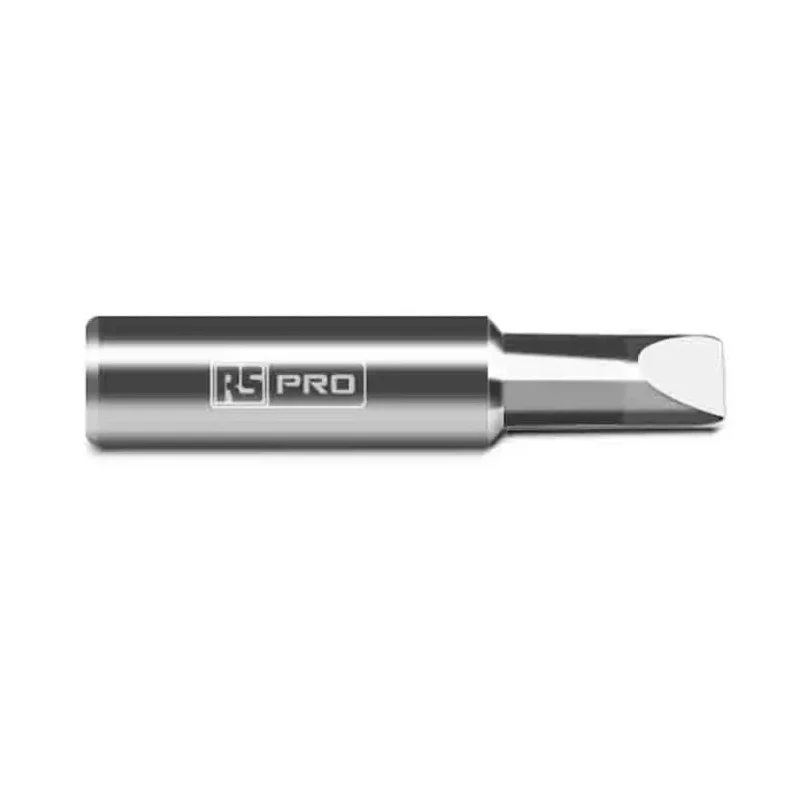 RS PRO 6.5 mm Straight Chisel 7 mm Soldering Iron Tip for use with RS PRO Soldering Irons 202-4557