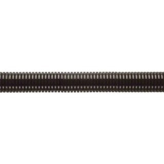 Flexicon Black Nylon Corrugated Flexible Conduit with Polyvinyl Chloride Coating 28.5 mm Nominal Diameter 50m FPR28B-50M