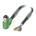 Phoenix Contact Female 8 Way M12 to 8 Way Unterminated Sensor Actuator Cable, 10 m, Polyurethane Jacket, IP65/IP67 1522943