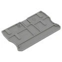 Phoenix Contact D-PT 10 Series Grey Polyamide End Cover for Modular Terminal Block 3212057