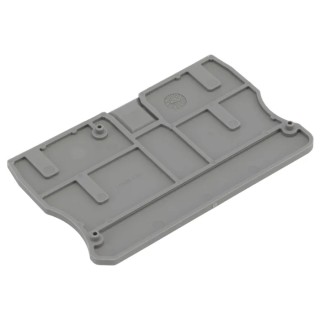 Phoenix Contact D-PT 10 Series Grey Polyamide End Cover for Modular Terminal Block 3212057