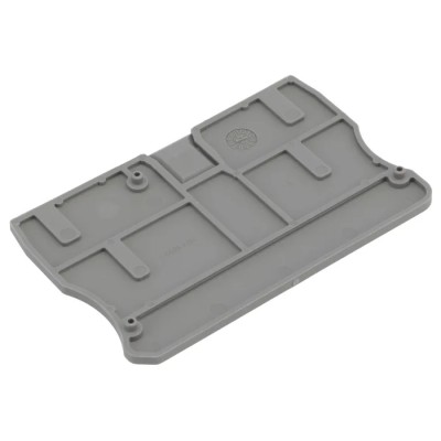 Phoenix Contact D-PT 10 Series Grey Polyamide End Cover for Modular Terminal Block 3212057