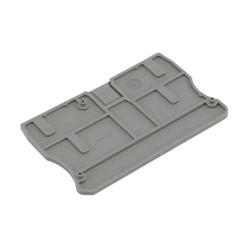 Phoenix Contact D-PT 10 Series Grey Polyamide End Cover for Modular Terminal Block 3212057