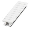 Phoenix Contact ZB 4 UNBEDRUCKT Polyamide White Marker Strip for Terminal Block 0805001