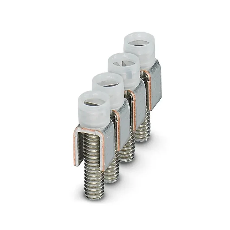 Phoenix Contact Fixed Bridge Accessory FBI4-8 Series for Modular Terminal Block 24 A Copper Silver China