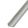 Phoenix Contact Steel DIN Rail, 2 Meter Length, Perforated Steel NS 35/7.5 BLK PERF 2000MM 0801759