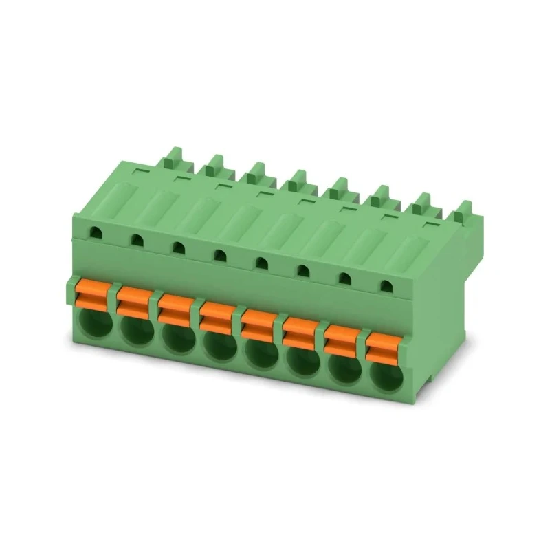 Phoenix Contact Pluggable Terminal Block 8-Contact, 3.81 mm Pitch, 1 Row, 160V, Polyamide Housing 1851106