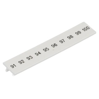 Phoenix Contact Polyamide Marker Strip for Use with Terminal Block Model 1050017:0091