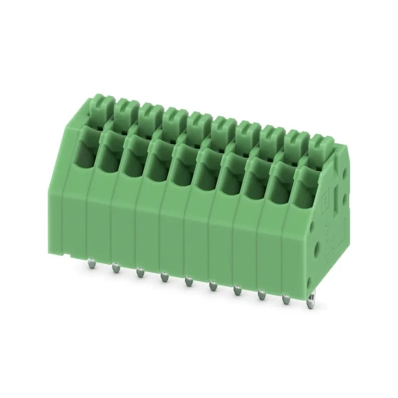 Phoenix Contact PTSA 0.5/10-2.5-F Series Straight PCB Terminal Block 10 Contacts 2.5 mm Pitch 250V 2A 1 Row 1989829