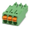 Phoenix Contact FMC 1.5/3-ST-3.5 Series Pluggable Terminal Block 3-Contact 3.5 mm Pitch 160V 8A 1 Row 1952270