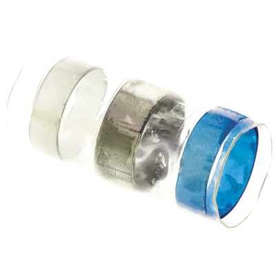 TE Connectivity Natural Polyvinyl Fluoride Solder Sleeve 19.05mm Length 7.62 mm Cable Diameter D-142-52
