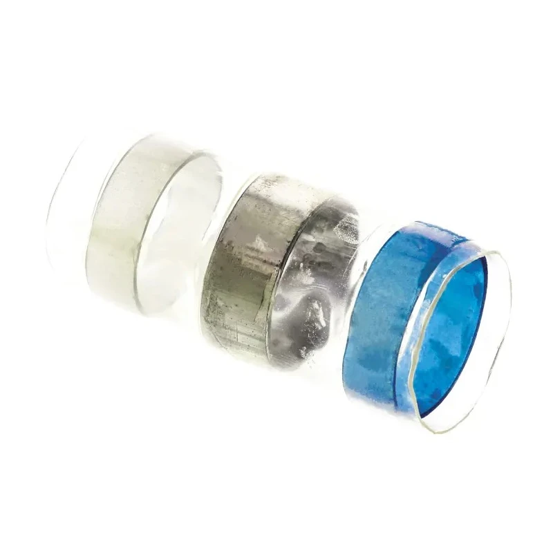 TE Connectivity Natural Polyvinyl Fluoride Solder Sleeve 19.05mm Length 7.62 mm Cable Diameter D-142-52