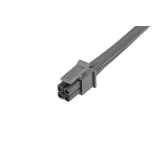 Molex 4 Way Female Micro-Fit 3.0 to 4 Way Male Unterminated Wire to Board Cable, 150 mm 2147561041