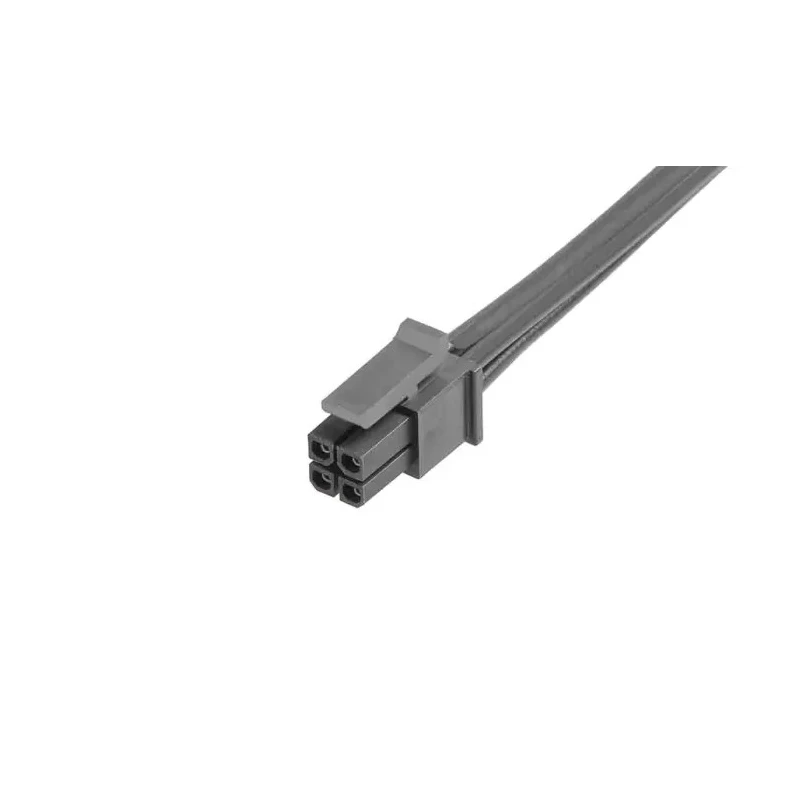 Molex 4 Way Female Micro-Fit 3.0 to 4 Way Male Unterminated Wire to Board Cable, 150 mm 2147561041