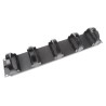 Molex CES Thermoplastic Steel Ring Run Panel Cable Management Panel for Use with 19-Inch Rack, 5 Rings 202-8842