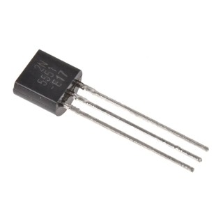 onsemi 600 mA NPN Bipolar Transistor TO-92 Package 3-Pin 160 V 2N5551BU