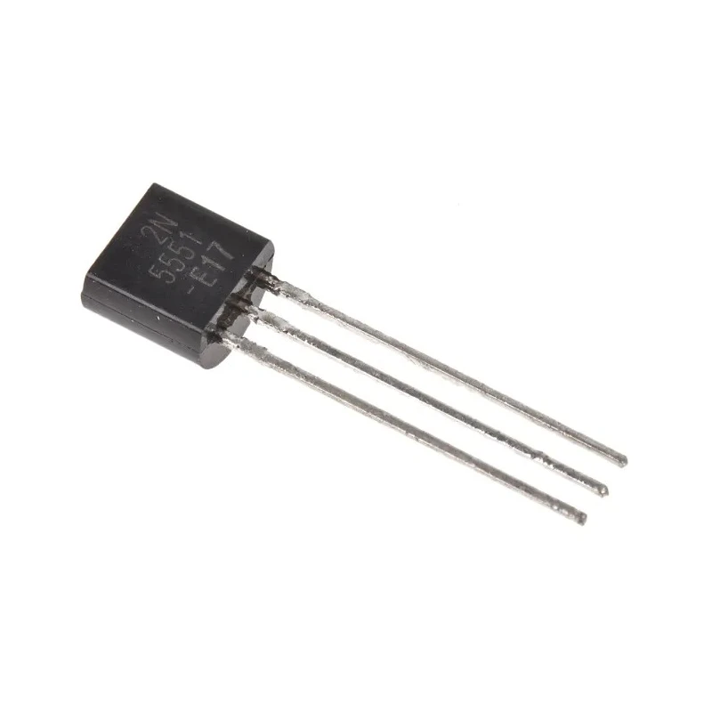 onsemi 600 mA NPN Bipolar Transistor TO-92 Package 3-Pin 160 V 2N5551BU