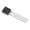 onsemi 600 mA NPN Bipolar Transistor TO-92 Package 3-Pin 160 V 2N5551BU