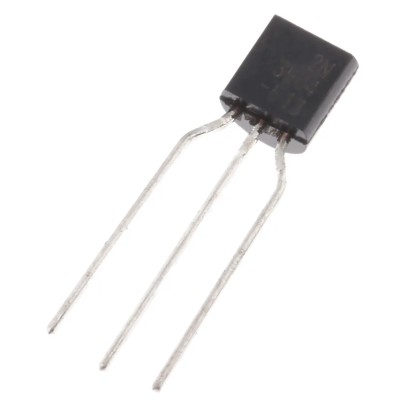 onsemi Small Signal NPN Bipolar Junction Transistor 200 mA 40 V TO-92 3-Pin 2N3904TFR
