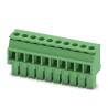 Phoenix Contact Pluggable Terminal Block 10-Contact 3.81 mm Pitch 1 Row 160V 8A MCVW 1.5/10-ST-3.81 1827059