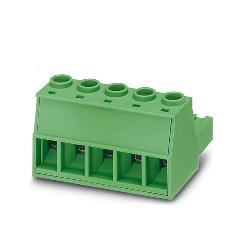 Phoenix Contact PC 6/4-ST-10.16 Series Pluggable Terminal Block, 4-Contact, 10.16 mm Pitch, 1 Row 1913523