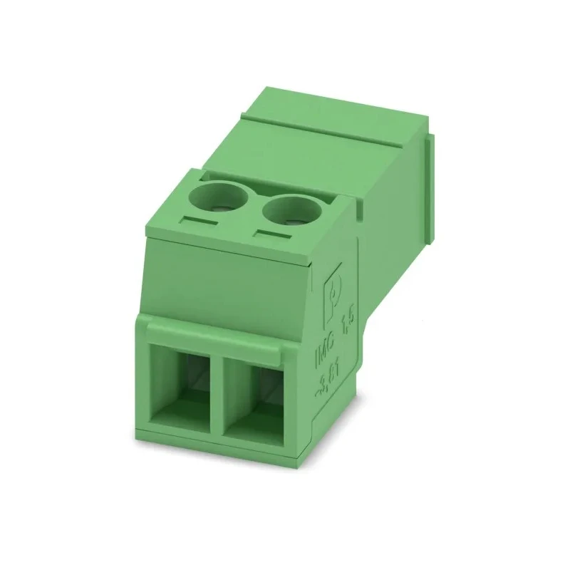 Phoenix Contact IMC 1.5/2-ST-3.81 Series Pluggable Terminal Block, 2-Contact, 3.81 mm Pitch, 1 Row, 8A, 160V 1857883