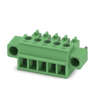Phoenix Contact Pluggable Terminal Block 5-Contact 3.81 mm Pitch 320V Polyamide Housing MC 1.5/5-STF-3.81 1827732