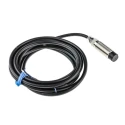 Omron Threaded Barrel Inductive Proximity Sensor M12 NPN Output 24V DC 8mm Detection Range E2B-M12KN08-WP-C1 2M