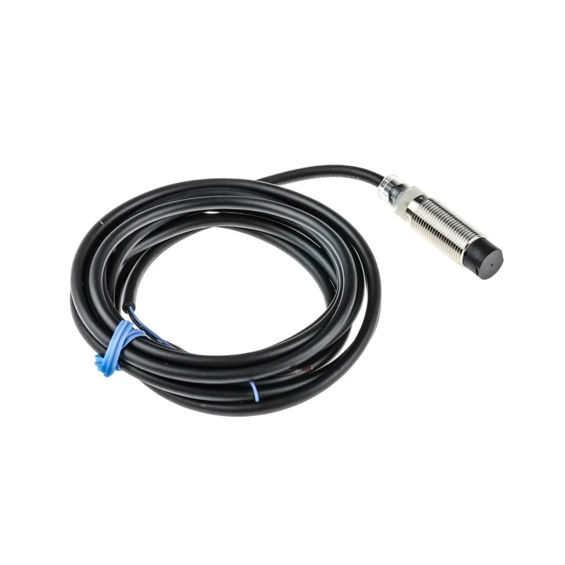 Omron Threaded Barrel Inductive Proximity Sensor M12 NPN Output 24V DC 8mm Detection Range E2B-M12KN08-WP-C1 2M