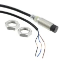 Omron Threaded Barrel Inductive Proximity Sensor M12 NPN Output 24V DC 8mm Detection Range E2B-M12KN08-WP-C1 2M